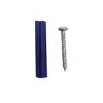 Tornillo para Lámina Phillips #10 x 1 1/2 Plg Galvanizado en Bolsa de 12 Unidades