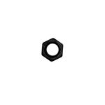 Tuerca Hexagonal Grado 5 NC 3/8-16 Set de 10 Unidades en Color Negro