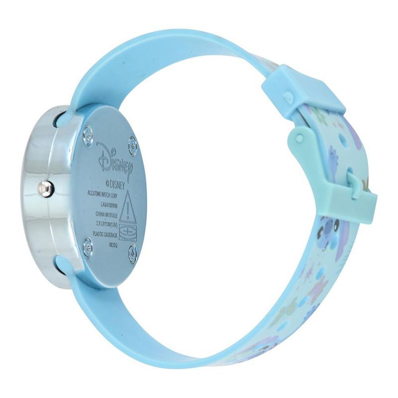 Reloj LED Infantil Disney Stitch en Color Azul Claro