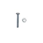 Kit de Tornillos de Estufa de 3/16 x 1-1/4 Plg con Tuercas en Bolsa de 10 Unidades