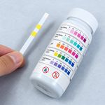 Kit de Tiras Reactivas de Prueba 6 en 1 para Piscina, 50 Unidades