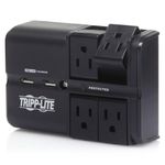Protector De Pared 4 Entradas Giratorios - Tripp Lite