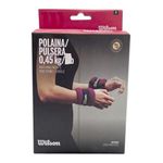 Pesas Muñequera y Tobillera de 1 Libra para Entrenamiento Deportivo Color Rojo, 1 Par