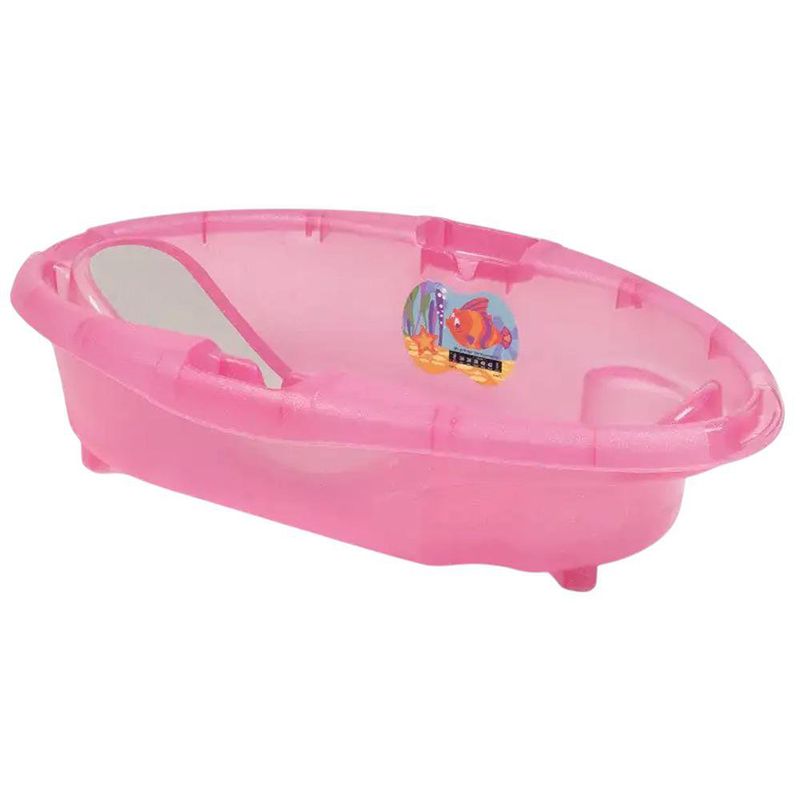 Bañera para Bebé Atlantis 2 en 1 con Termómetro Coral