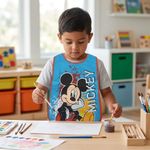 Gabacha Infantil con Diseño de Mickey Mouse Talla S para Niños