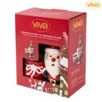 Dispensador de Jabón Líquido Navideño con Organizador Santa Claus