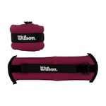 Pesas Muñequera y Tobillera de 1 Libra para Entrenamiento Deportivo Color Rojo, 1 Par