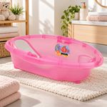 Bañera para Bebé Atlantis 2 en 1 con Termómetro Coral