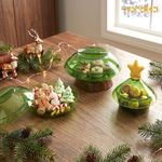Dulcera Árbol de Navidad Desarmable con 3 Niveles 36 cm