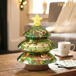 Dulcera Árbol de Navidad Desarmable con 3 Niveles 36 cm
