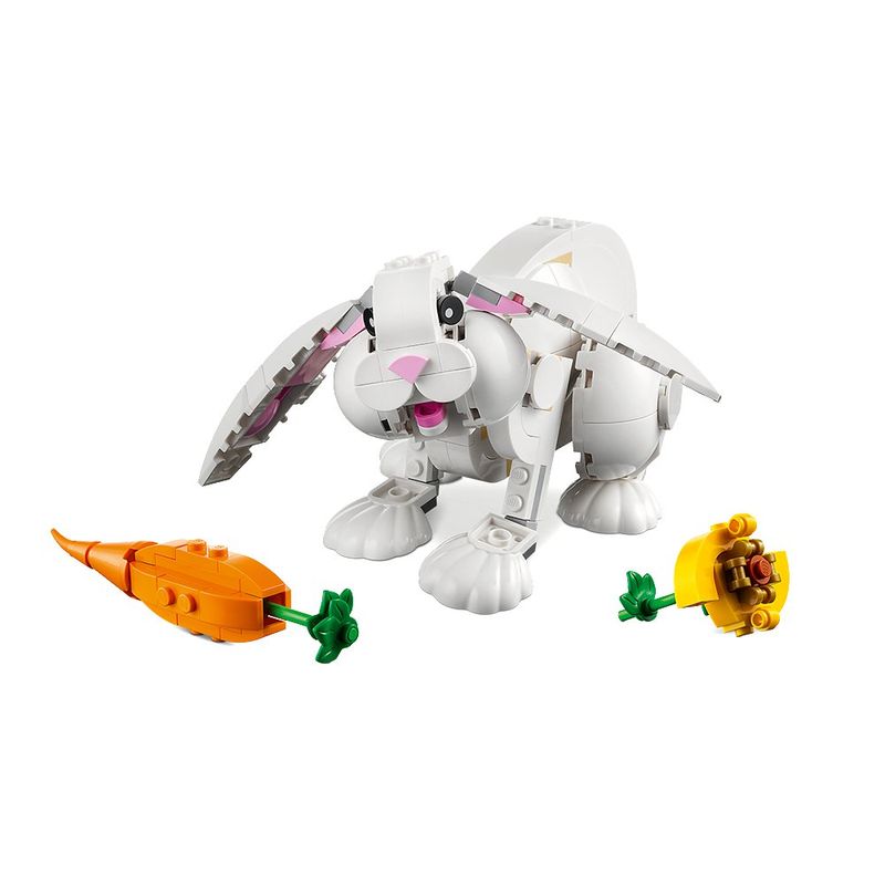 Set De Construcción Conejo Blanco 31133 258 Pzas - Lego