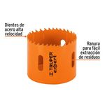 Broca Sierra Bimetálica para Metal y Madera de 2-3/8 Plg