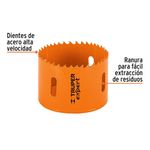 Broca Sierra Bimetálica para Metal y Madera de 2-3/4 Plg