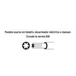 Juego de 7 Puntas Torx de Acero S2 de 2 Plg con Organizador