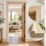 Marco de Madera de Pino Finger Joint para Puerta Interior con Largueros y Cabezal de 30 x 70 mm