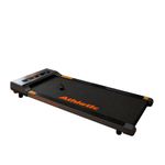 Caminadora Eléctrica DF100 de 1 HP con Control Remoto y Pantalla LED para Casa y Oficina Gris