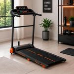 Caminadora Eléctrica Plegable Fit Fold 260T de 0.8 HP con Inclinación Manual para Casa Negro