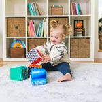 Set de Bloques Suaves Sensoriales para Bebé 4 Piezas