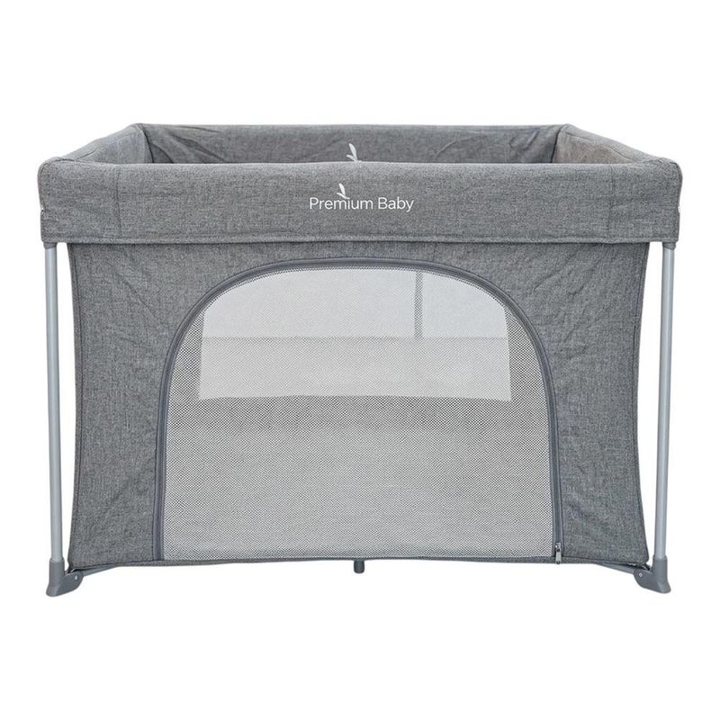 Corral de Juegos Plegable para Bebé Easy Fold Gris 125 x 125 x 74 cm