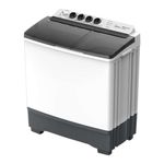 Lavadora Semiautomática Doble Tina Dual Force 11 Kg Color Blanco