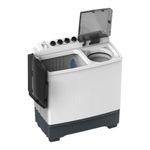 Lavadora Semiautomática Doble Tina Dual Force 11 Kg Color Blanco