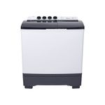 Lavadora Semiautomática Doble Tina Dual Force 11 Kg Color Blanco