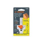 Fresa para Router Chaflán de 1-1/4 Plg Zanco de 1/4 Plg