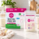 Bolsas para Almacenar Leche Materna Preesterilizadas 237 ml 100 Unidades