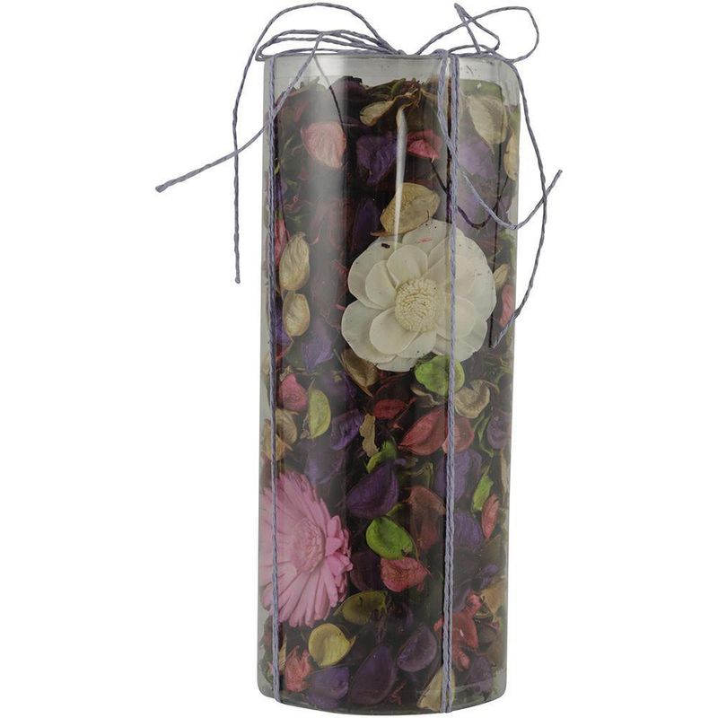 Bote De Flores Secas Decorativas 11x11x27 Cm - Concepts