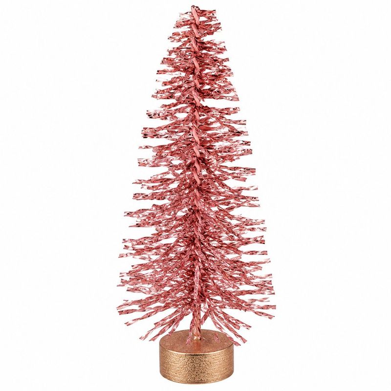 Árbol Navideño Decorativo con Base 25 cm - Color Surtido