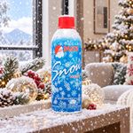 Nieve Artificial en Spray para Decoración Navideña Blanca 13 oz