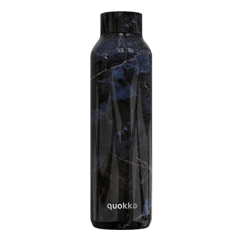Pachón de Acero Inoxidable Negro Marmoleado 630 Ml - Quokka