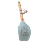 Espátula de Silicón Resistente a Altas Temperaturas para Repostería Color Celeste