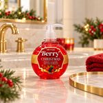 Jabón Líquido Antibacterial para Manos Berry Christmas de 450 mL