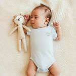 Set De 3 Bodies De Algodón Para Niño Talla 0-6 Meses - Cantel