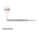 Lima Triangular Gruesa de 5 Plg para Afilado de Sierras