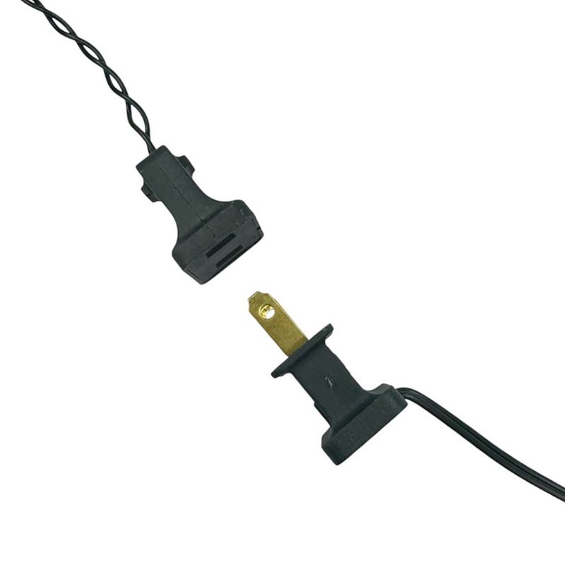 Serie de 100 Luces LED Blanca Cálida con 8 Funciones y Cable Verde para Interior 8.8 Metros