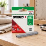 Caja de 1000 Grapas de Uso Liviano JT21 de 1/4 Plg