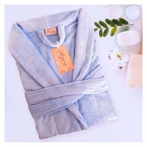 Bata de Baño Celeste Talla M