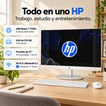 Computadora All in One de 27 Plg con AMD Ryzen 7, 8 GB RAM y 512 GB