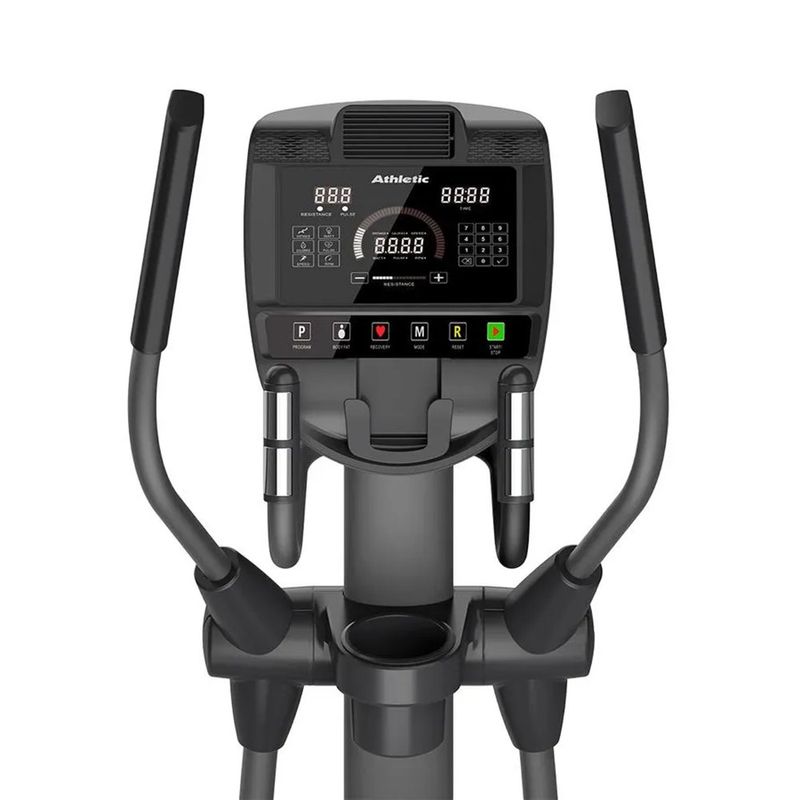 Elíptica Profesional de Bajo Impacto 3000ERP con Volante Bidireccional de 9 Kg, 32 Niveles y 12 Programas