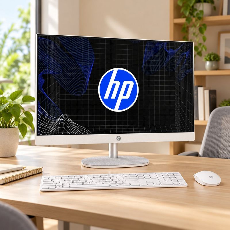 Computadora All in One de 27 Plg con AMD Ryzen 7, 8 GB RAM y 512 GB