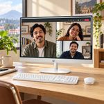 Computadora All in One Touch de 23.8 Plg con AMD Ryzen 5, 8 GB RAM y SSD de 512 GB
