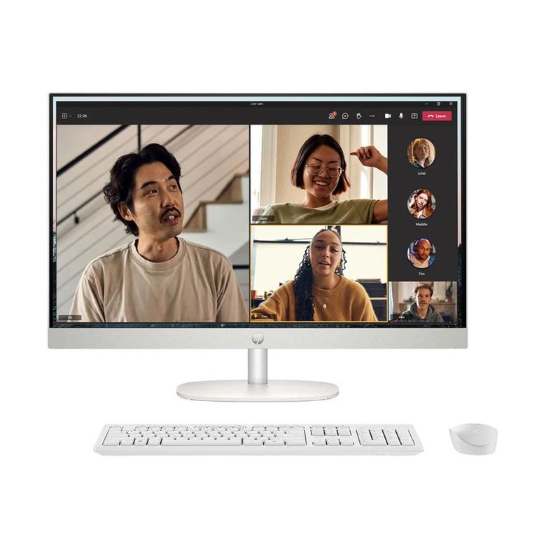 Computadora All in One Touch de 23.8 Plg con AMD Ryzen 5, 8 GB RAM y SSD de 512 GB