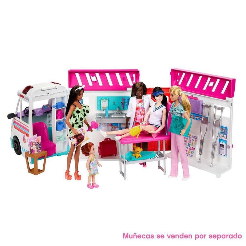 Set De Juego Ambulancia Care Clinic - Barbie