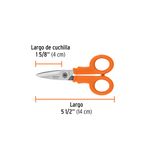 Tijera para Electricista de 5 1/2 Plg de Acero Inoxidable