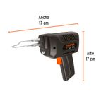 Cautín Eléctrico Tipo Pistola con 2 Temperaturas 140 W