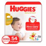 Pañal Desechable Cuidado Natural Talla XXG 54 Unidades - Huggies