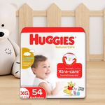Pañal Desechable Cuidado Natural Talla XXG 54 Unidades - Huggies