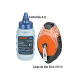 Tiralíneas de Plástico con Gis Azul de 30 Metros